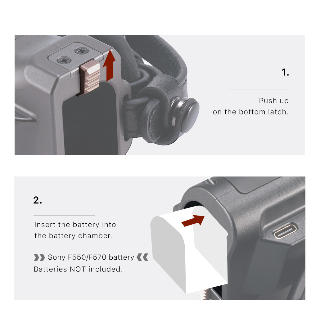 Tilta Right Side Advanced Focus Handle (F570 Battery)