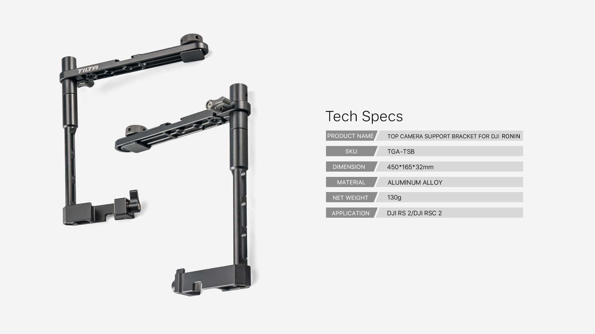 Top Camera Support Bracket for DJI Ronin