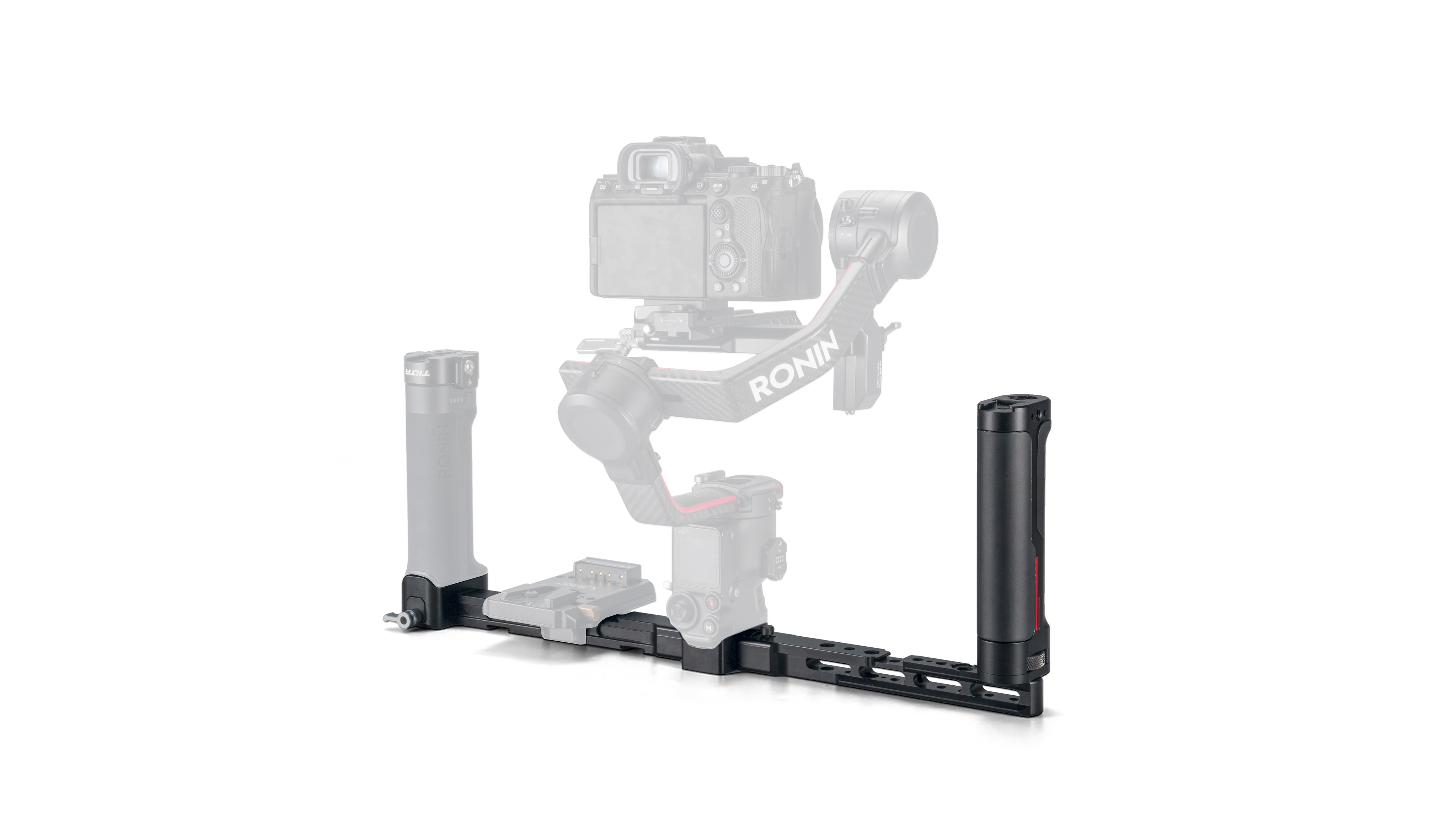Dual Handle Power Supply Bracket for DJI Ronin | Tilta