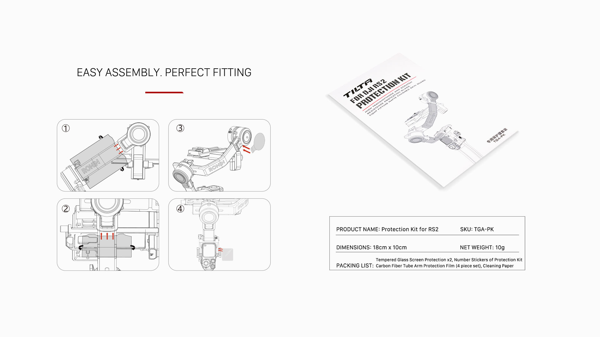 TGA-PK specs & assembly