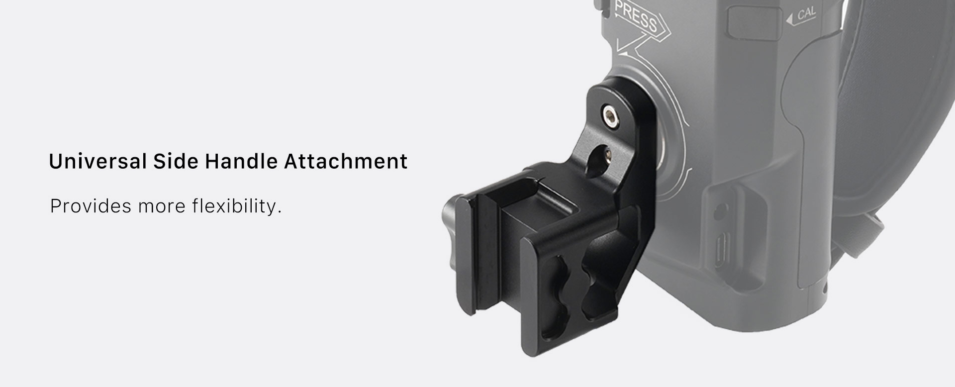 advanced side handle attachment