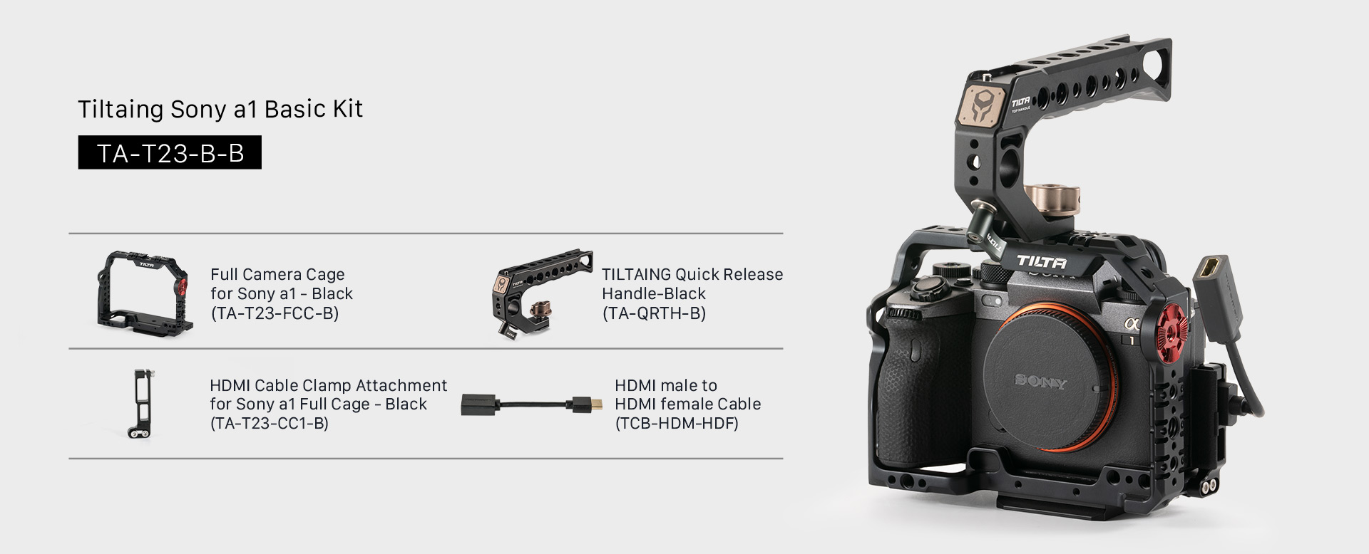 Tilta Sony a1 Basic Kit