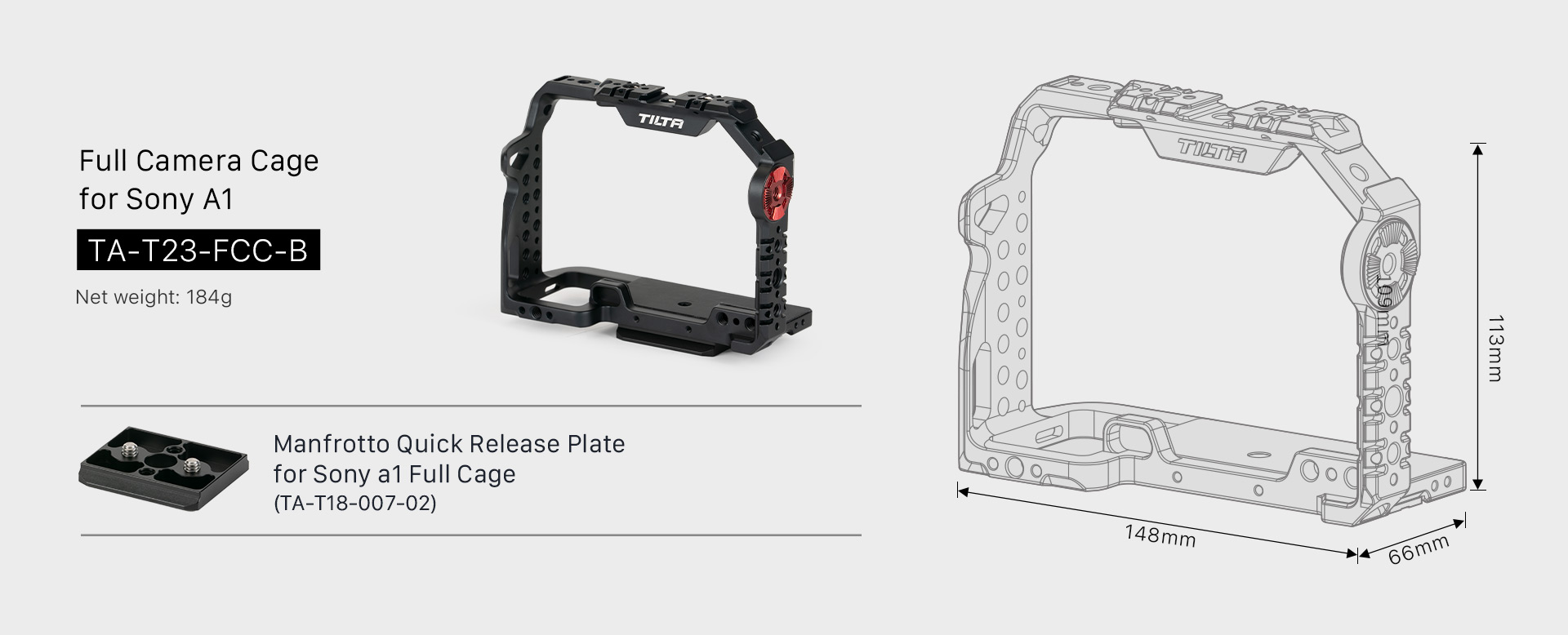 Full Camera Cage for Sony a1