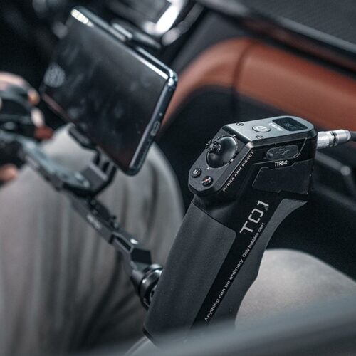 wired control for rs2 vehicle camera mount