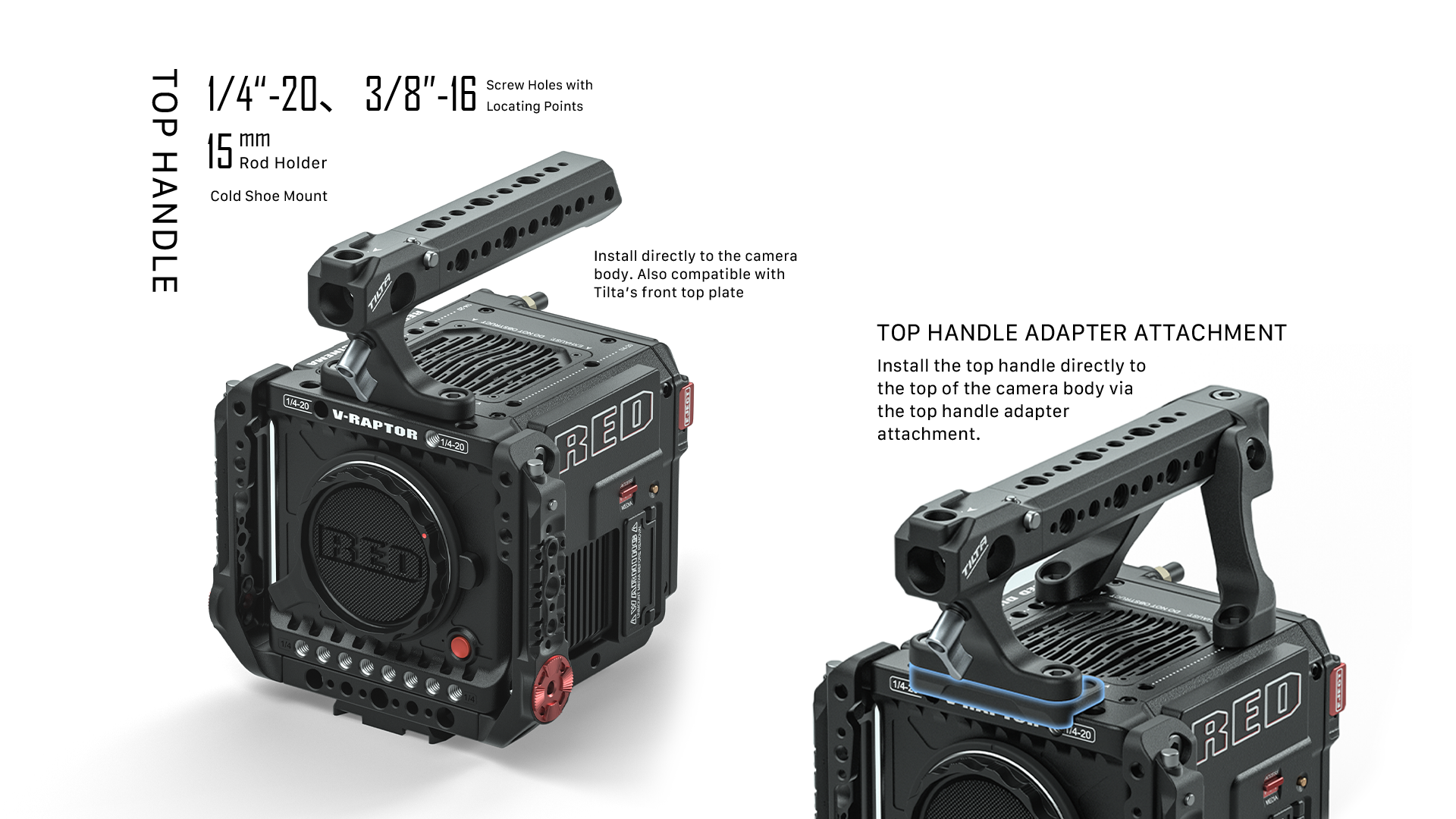 Full Camera Cage for RED V-RAPTOR