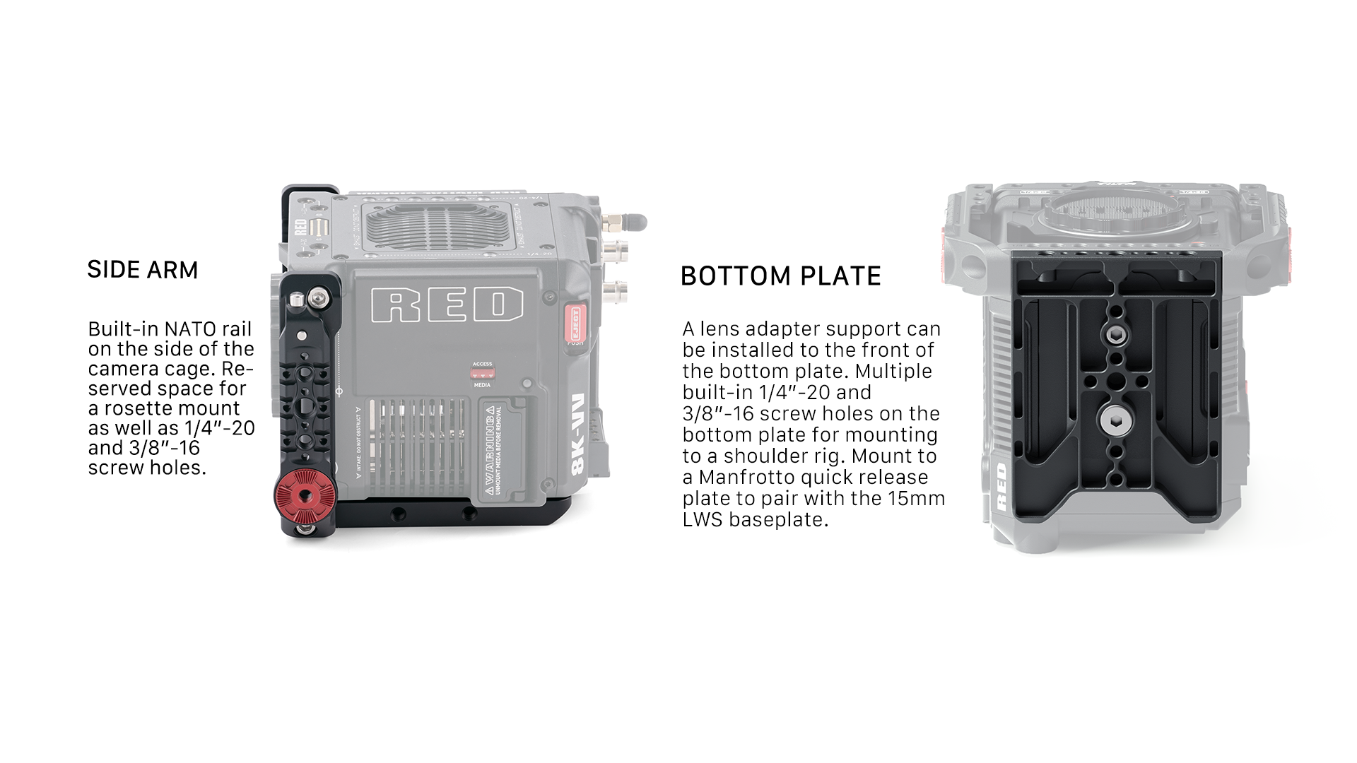 Full Camera Cage for RED V-RAPTOR