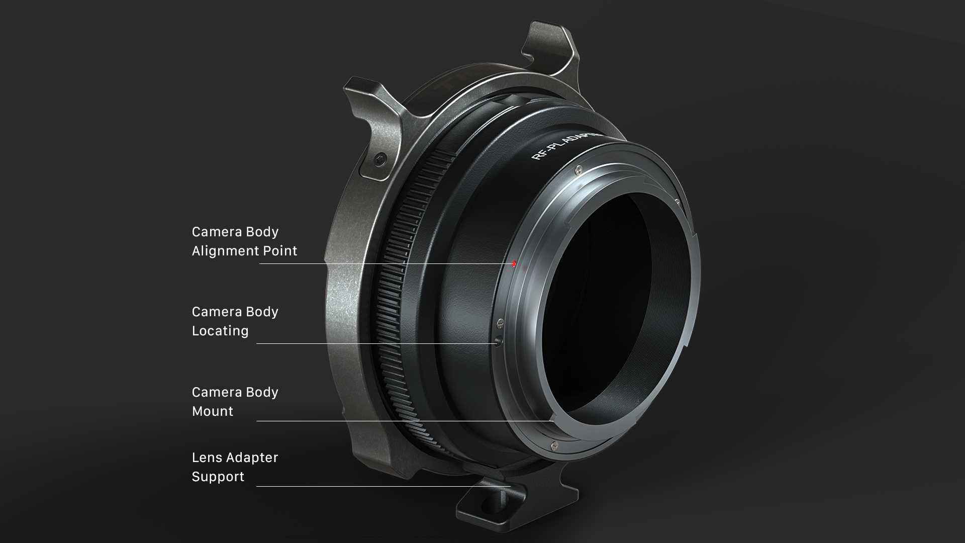 Tilta Canon RF Mount to PL Mount Adapter with Adjustable Back Focus