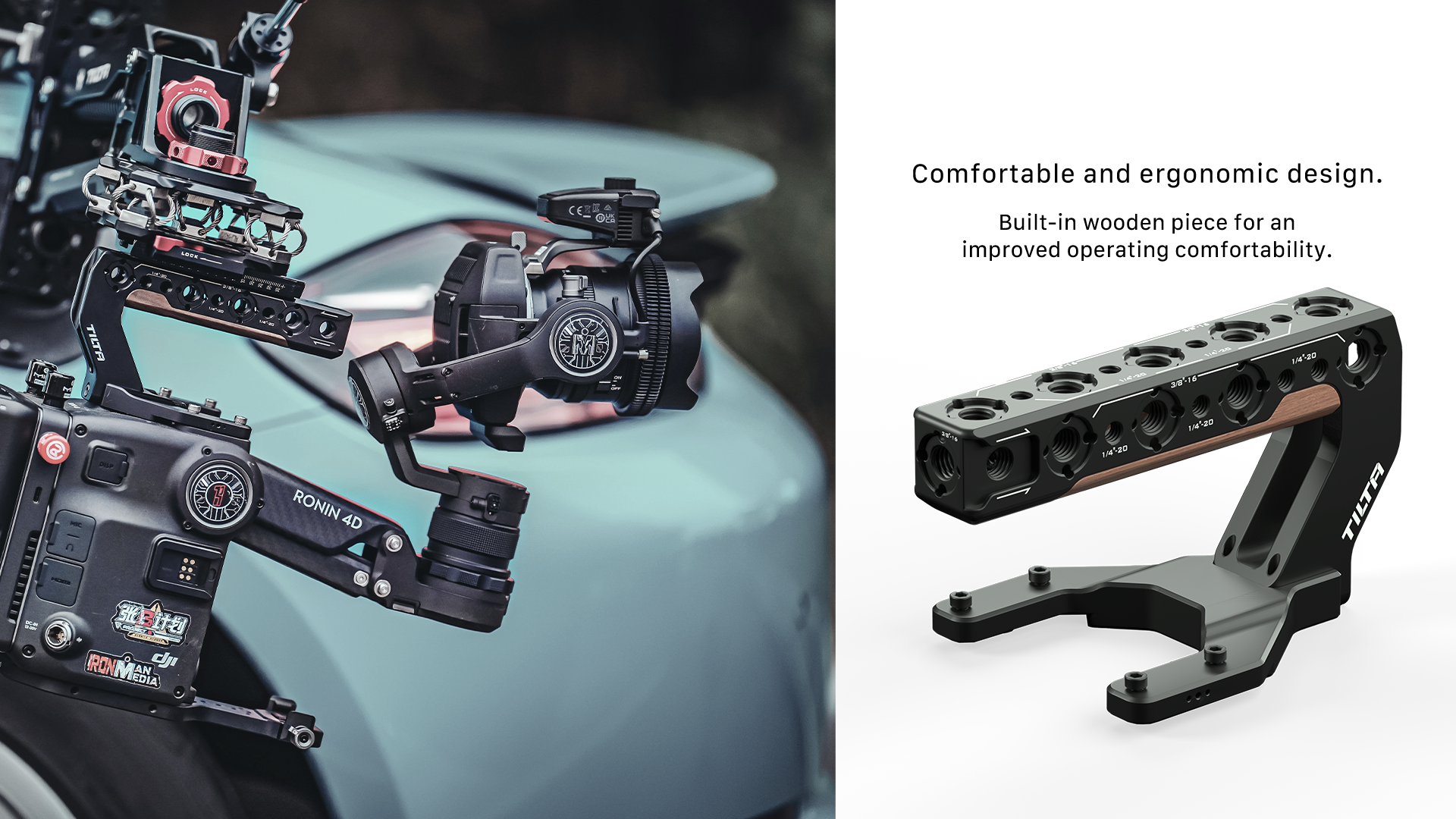 Asa superior para DJI Ronin 4D