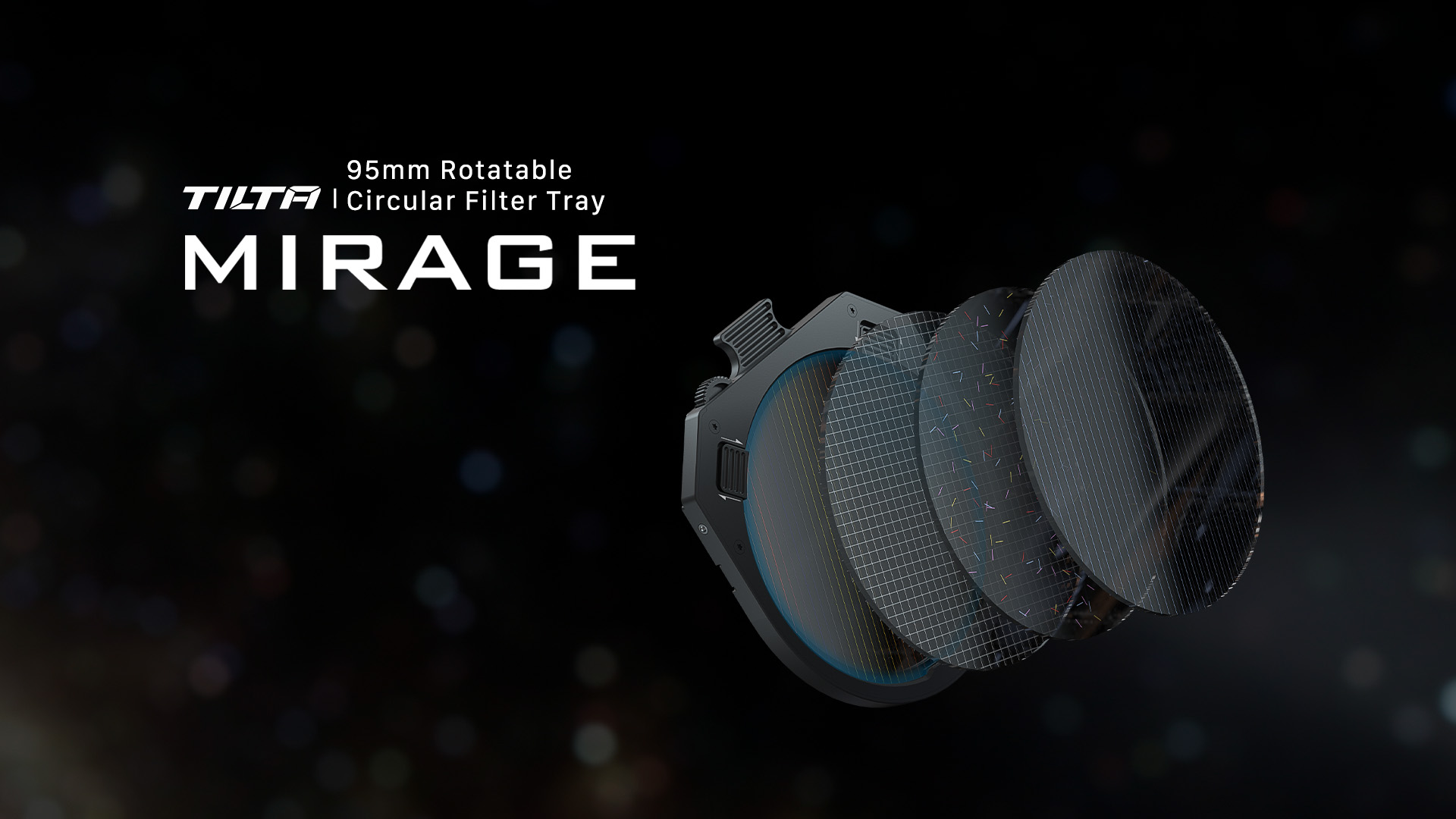 Rotatable Circular Filter Tray for Tilta Mirage