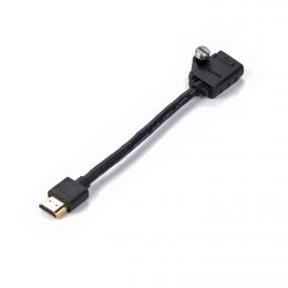 Cable HDMI macho a HDMI hembra (17 cm)