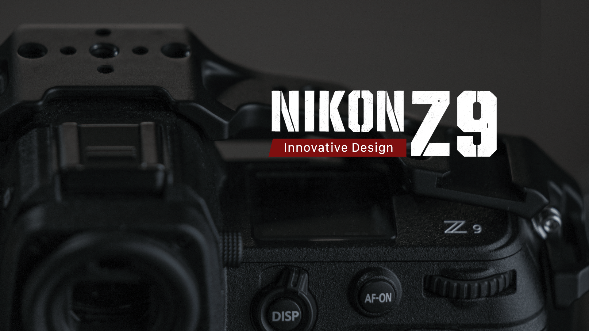 Kamerakäfig für Nikon Z9 Basic Kit - Schwarz