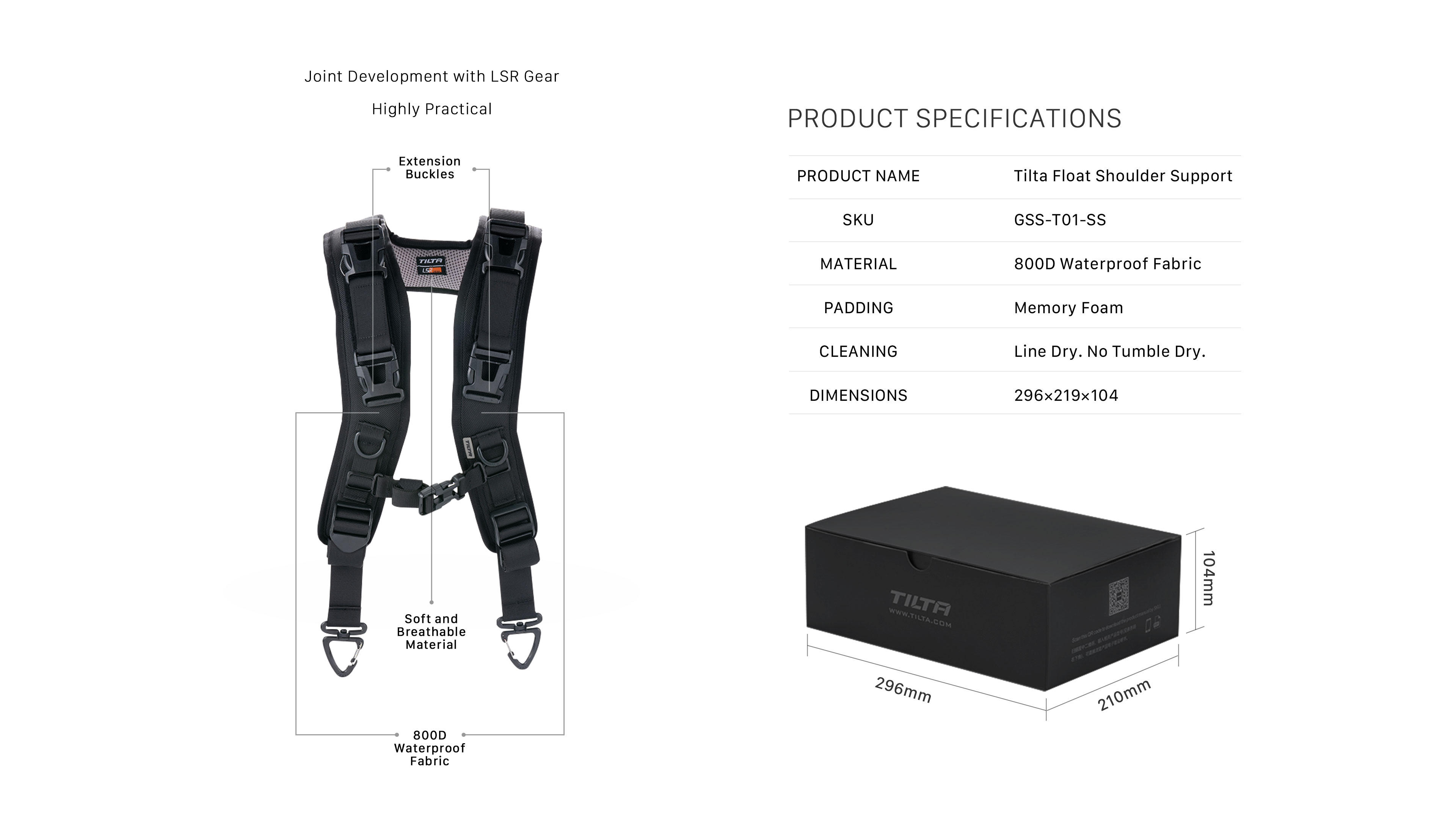 Tilta Float Shoulder Support