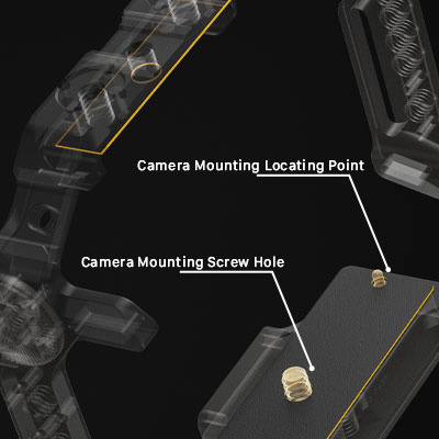 Jaula completa para Canon R5C - Negra