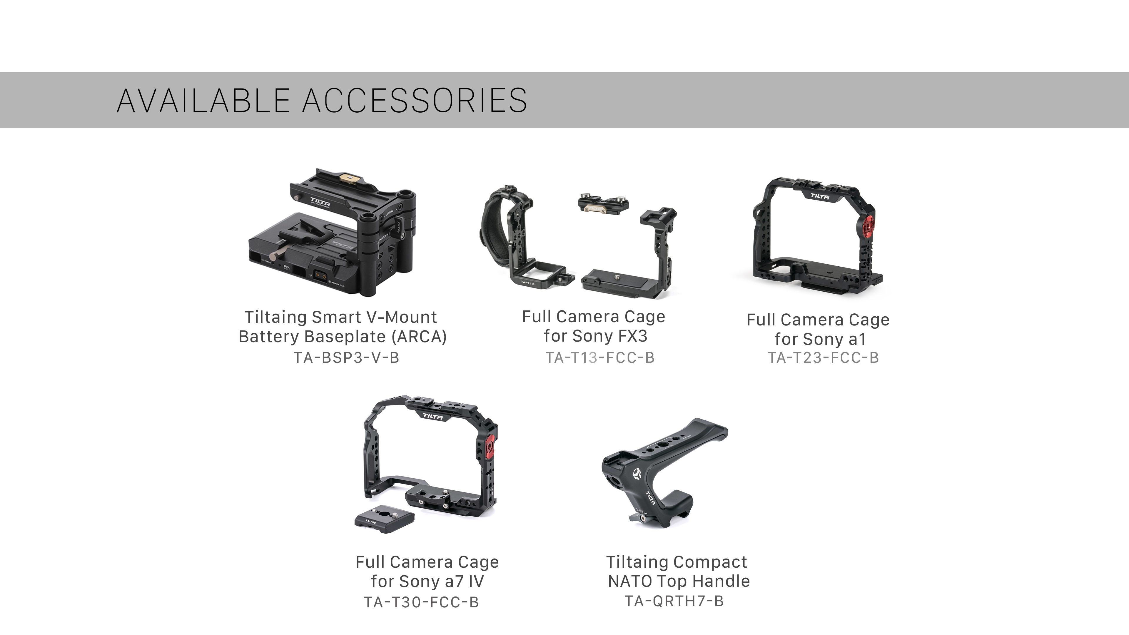 Tilta CFexpress Type A to M.2 Side Storage Handle