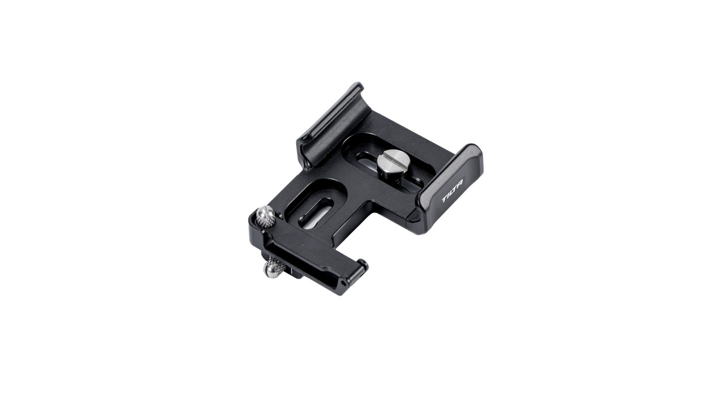 Support Disque SSD Universel Tilta V2 - Compatible SSD 50-70mm - Montage 1/4-20 - Pince Câble - Noir TA-USDH2-B