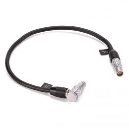 4-Pin Right Angle Male to 4-Pin Female Power Cable (30cm)