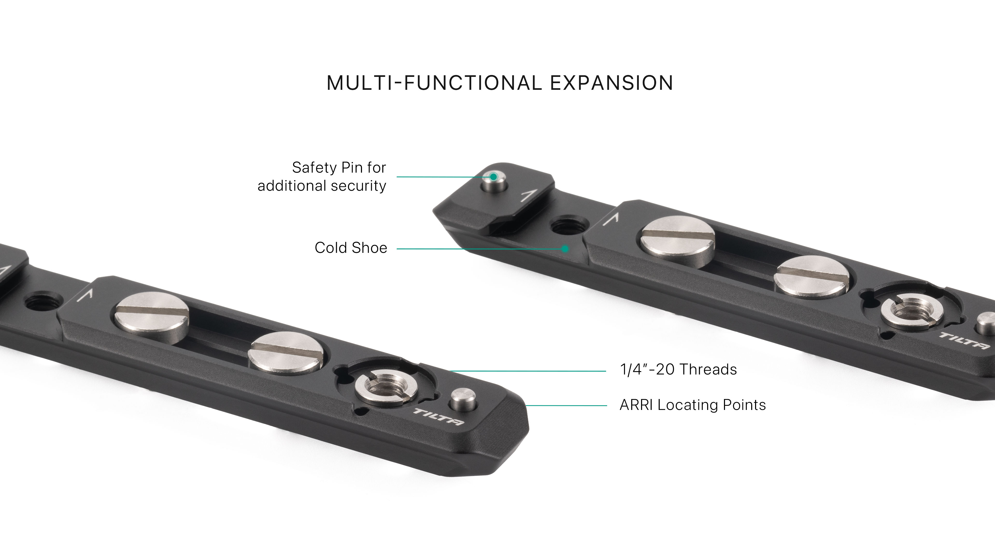 Tilta Multi-Functional NATO Mounting Plate - Black