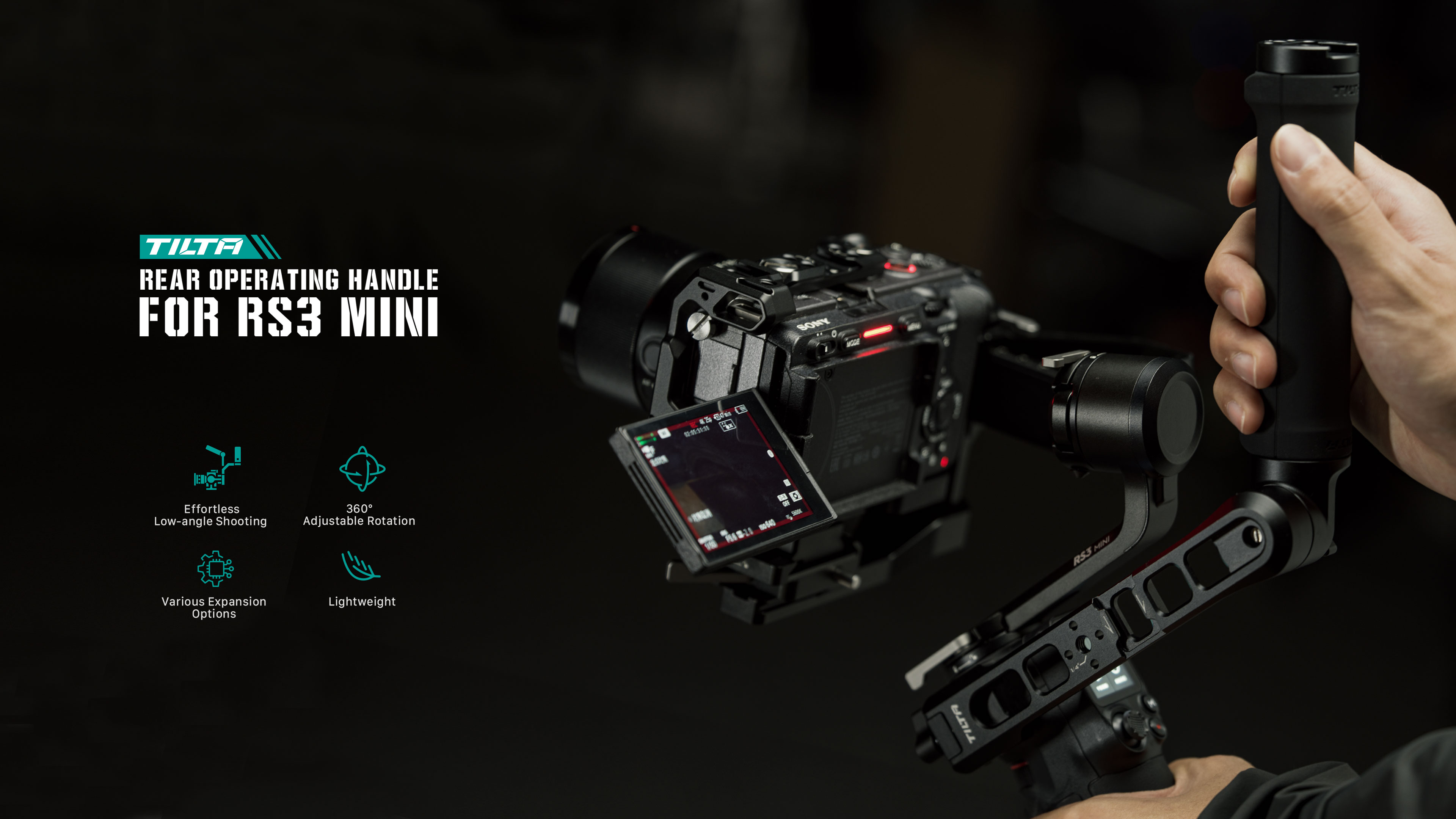 Rear Operating Handle for DJI Ronin