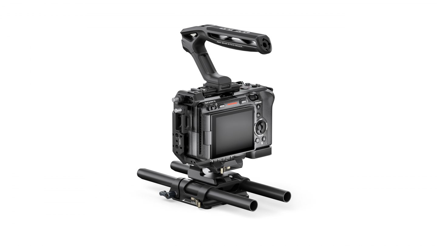 Cage Caméra Tilta Pour Sony FX3/FX30 - Complète Avec Poignée NATO, Pince Câble, Plaque ARCA