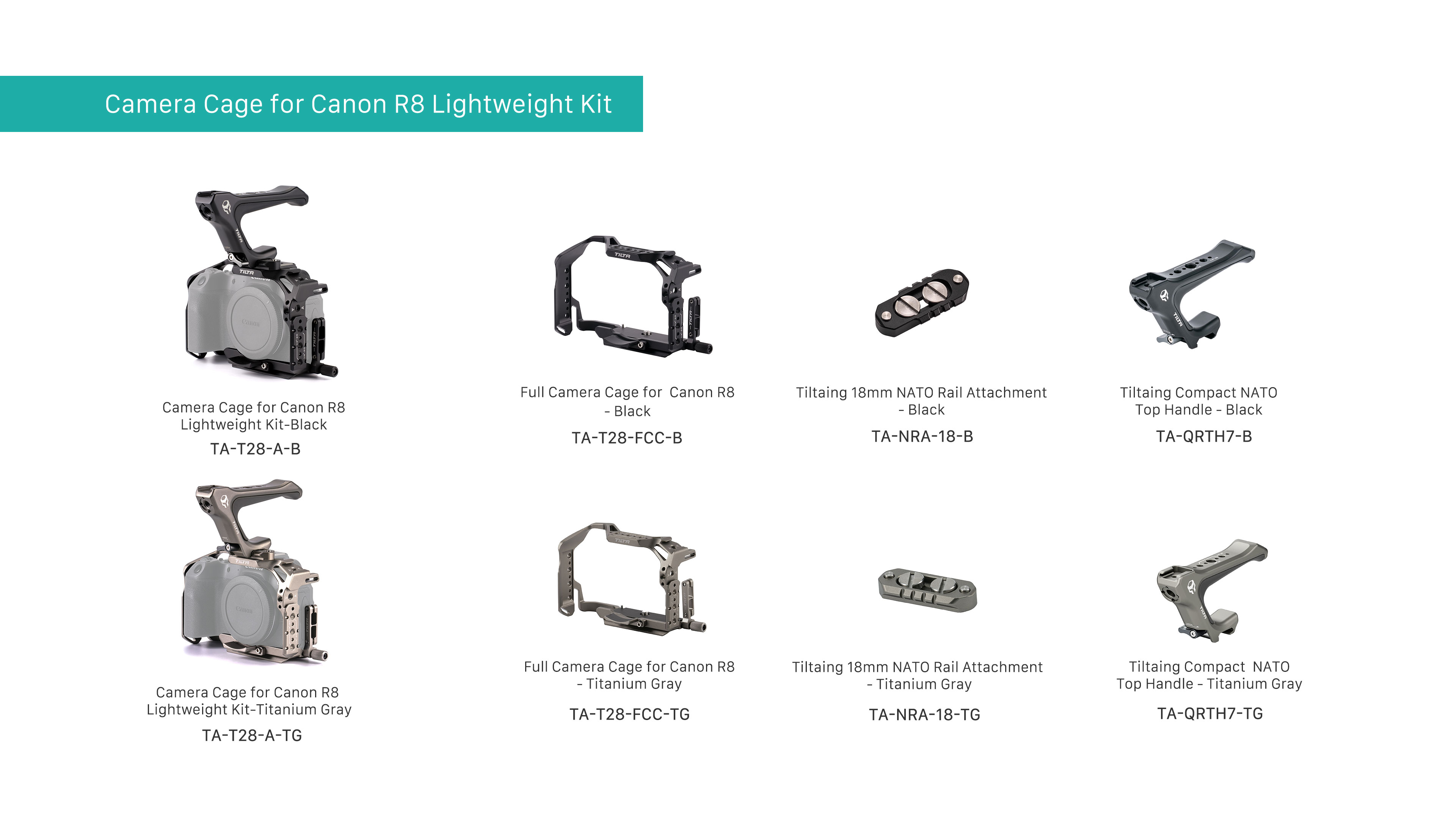 Jaula completa para Canon R8