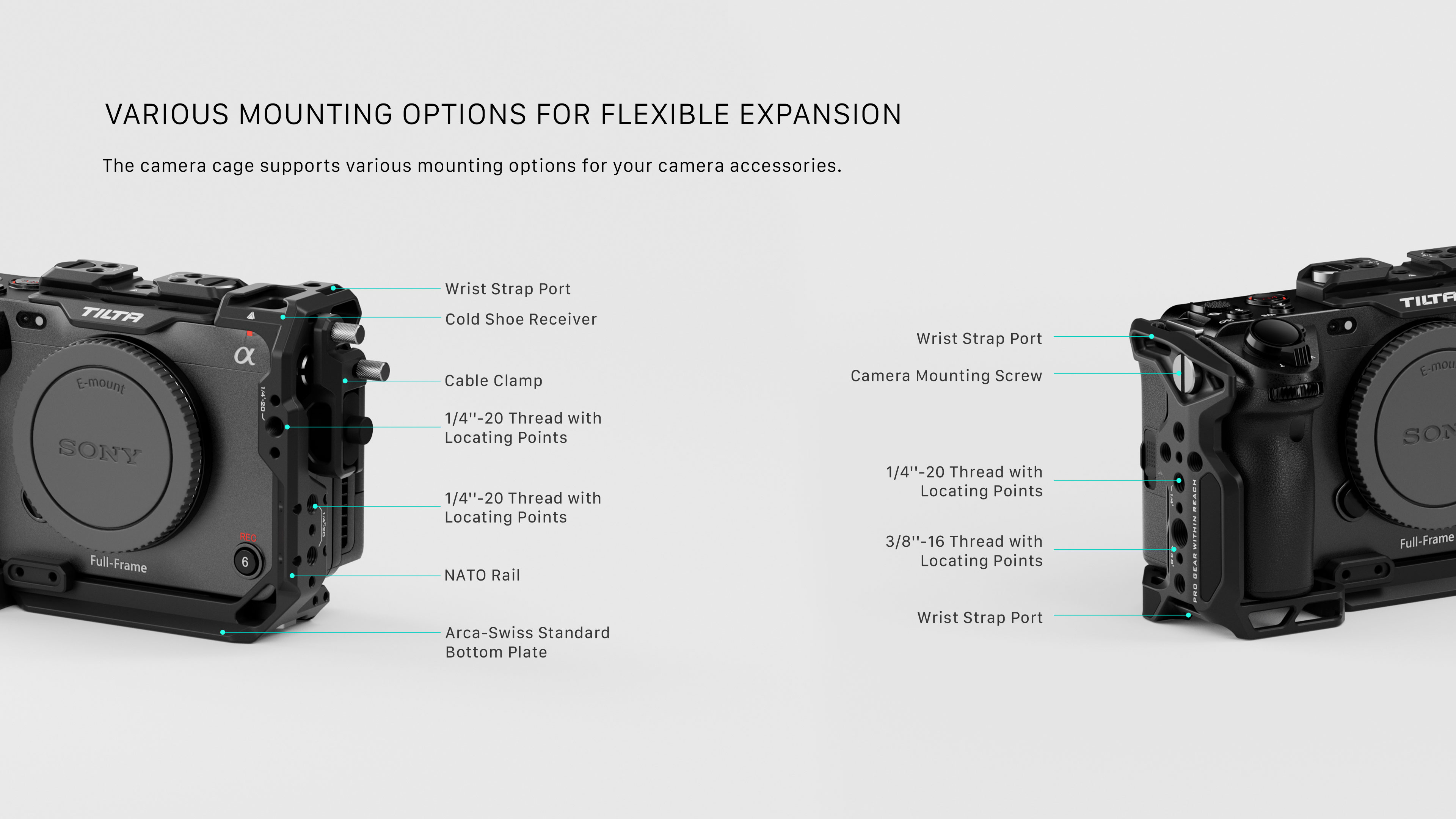 Full Camera Cage for Sony FX3/FX30 V2