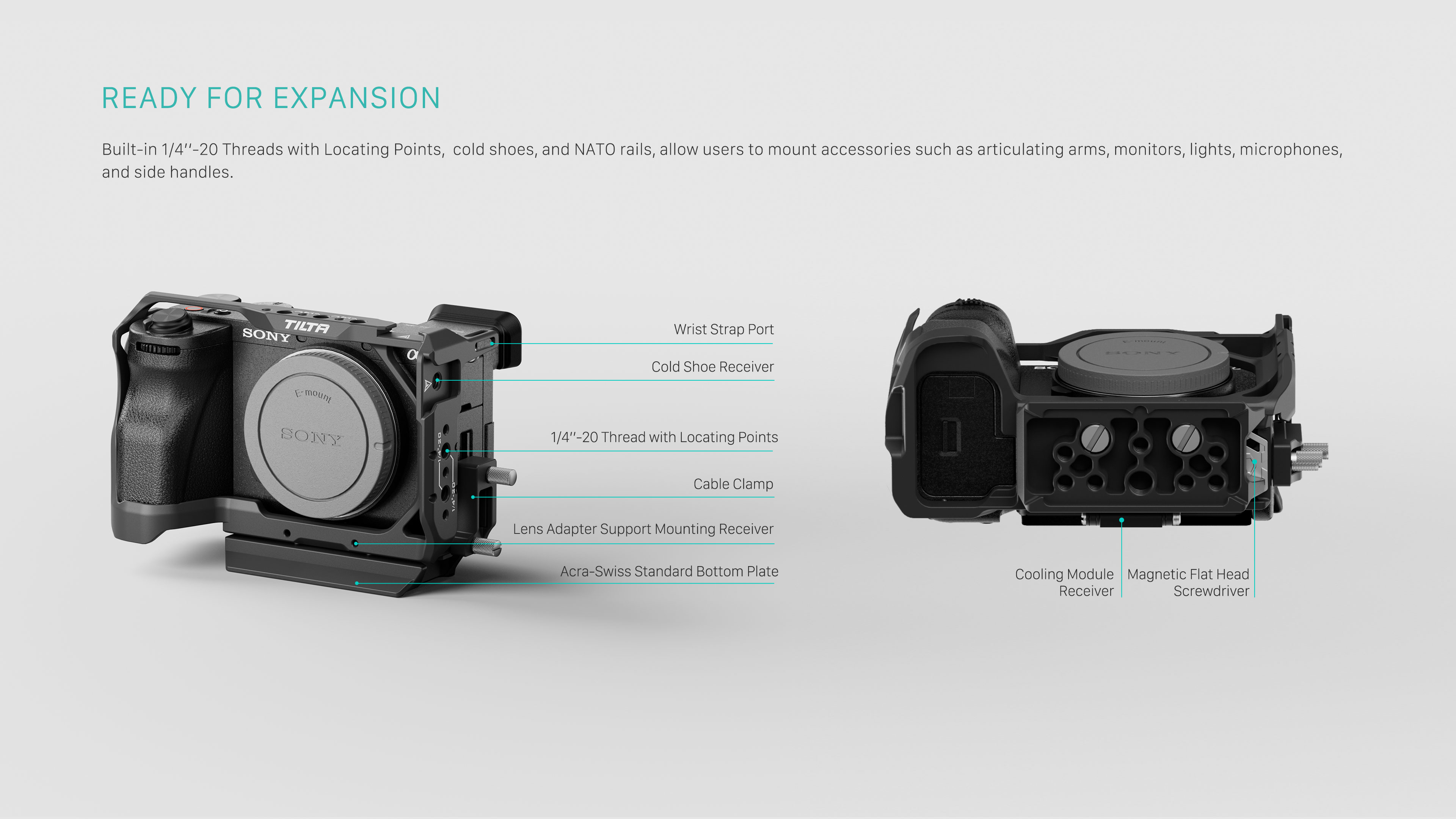 Full Camera Cage for Sony a6700