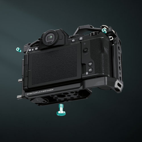 Full Camera Cage for Fujifilm X-S20 - Black