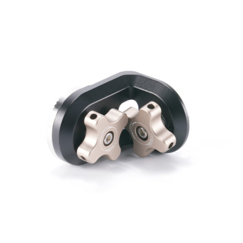 Tilta Right Angle Rosette Adapter to 1/4"-20 with Locating Pins - Black