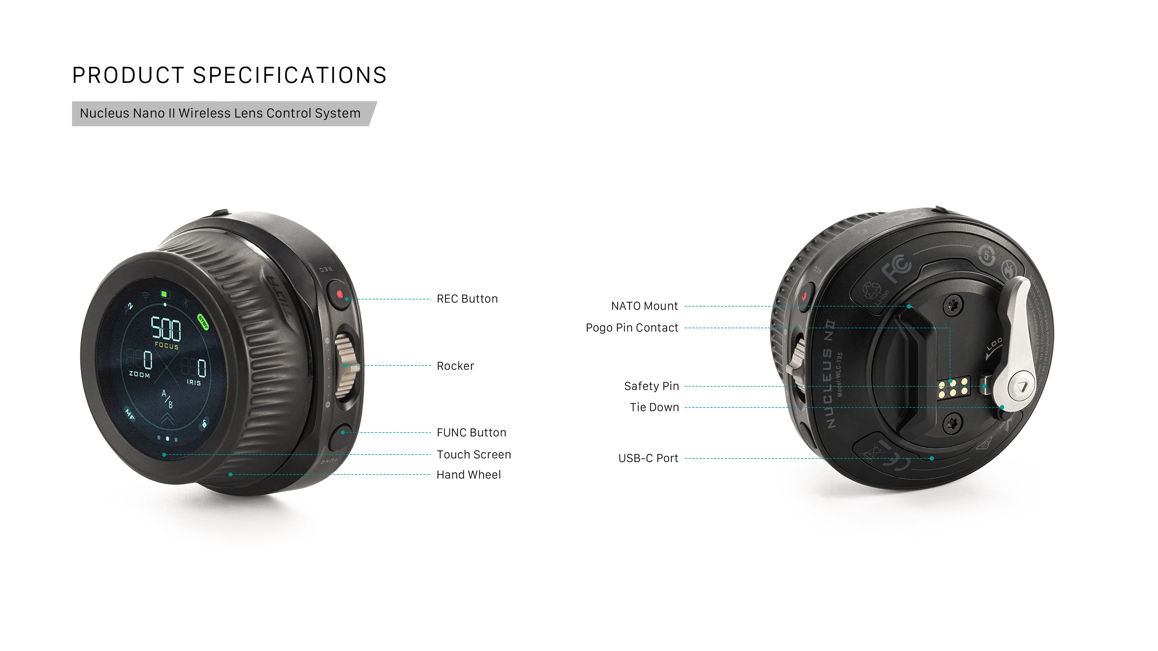 Nucleus Nano II Wireless Lens Control System