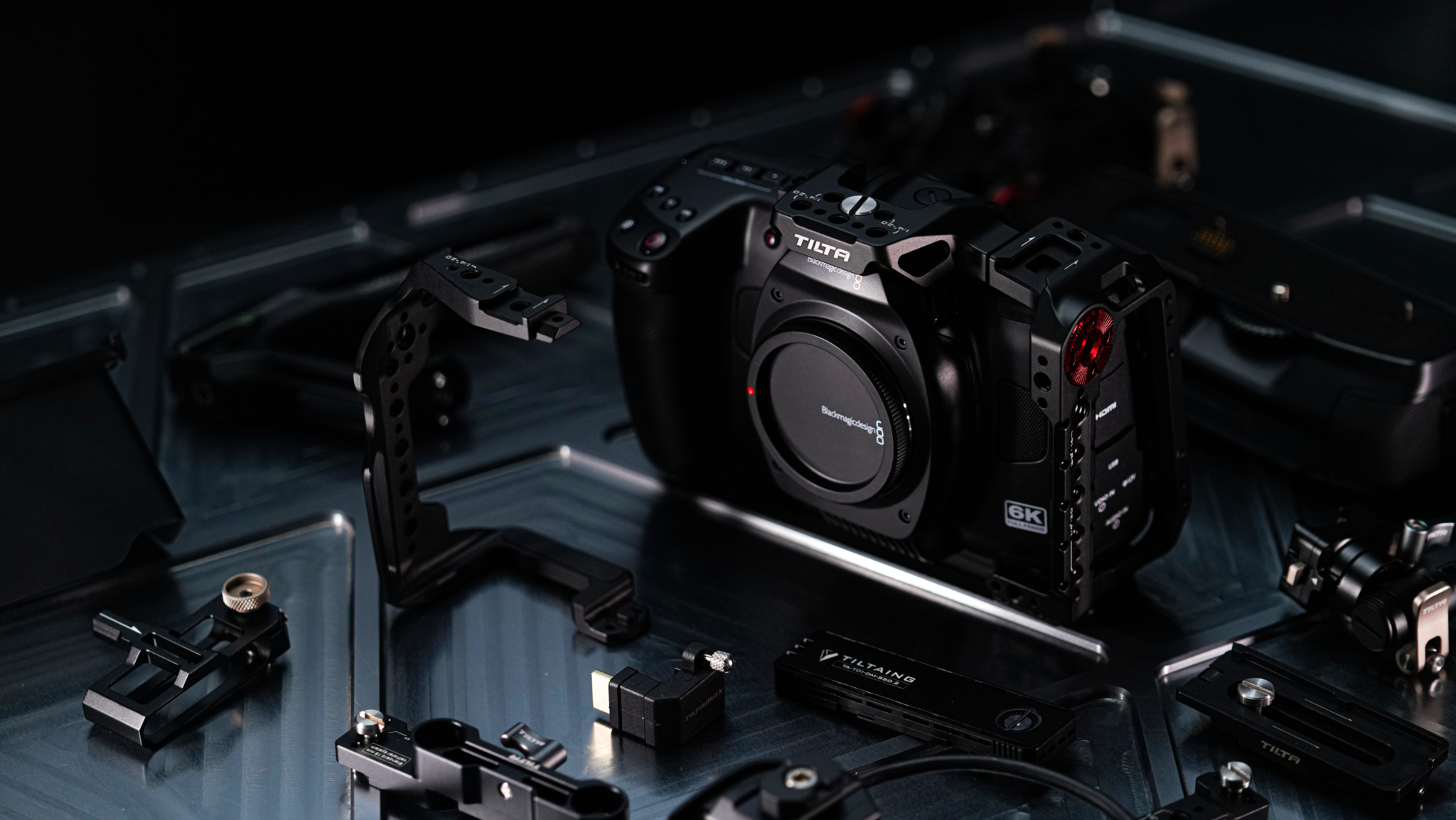 Blackmagic Design BMPCC6K Tiltaケージ Jaula de cámara para el kit básico BMCC 6K - Negro | Tilta