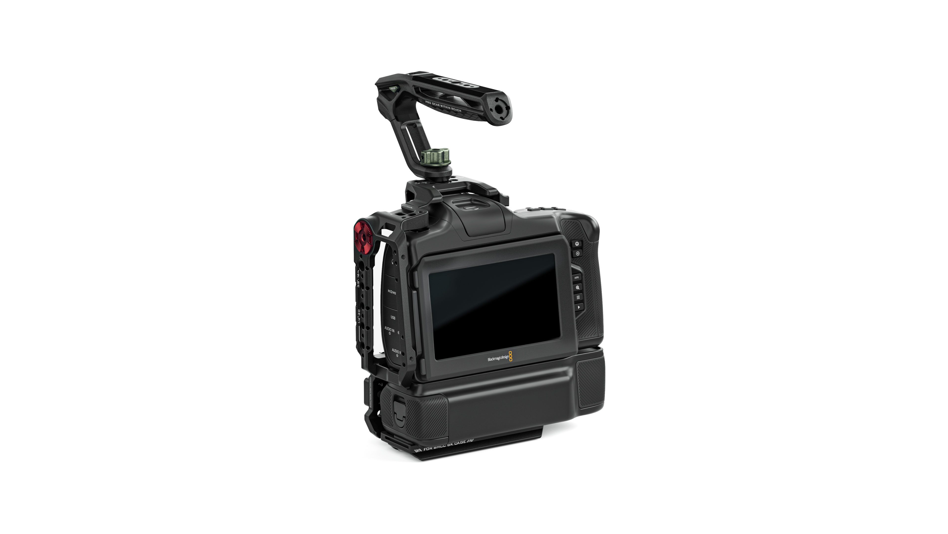 Jaula de cámara para el kit básico BMCC 6K - Negro | Tilta