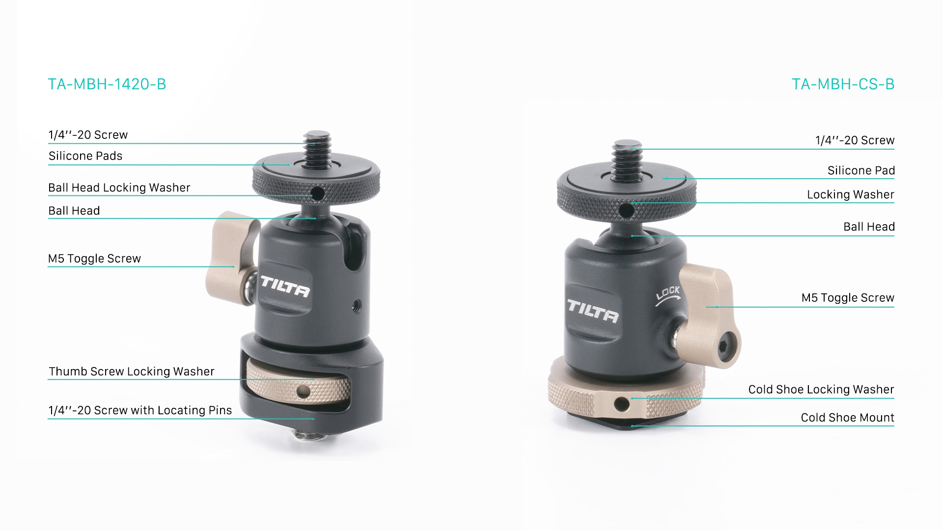 Tilta Mini Ball Head Mount