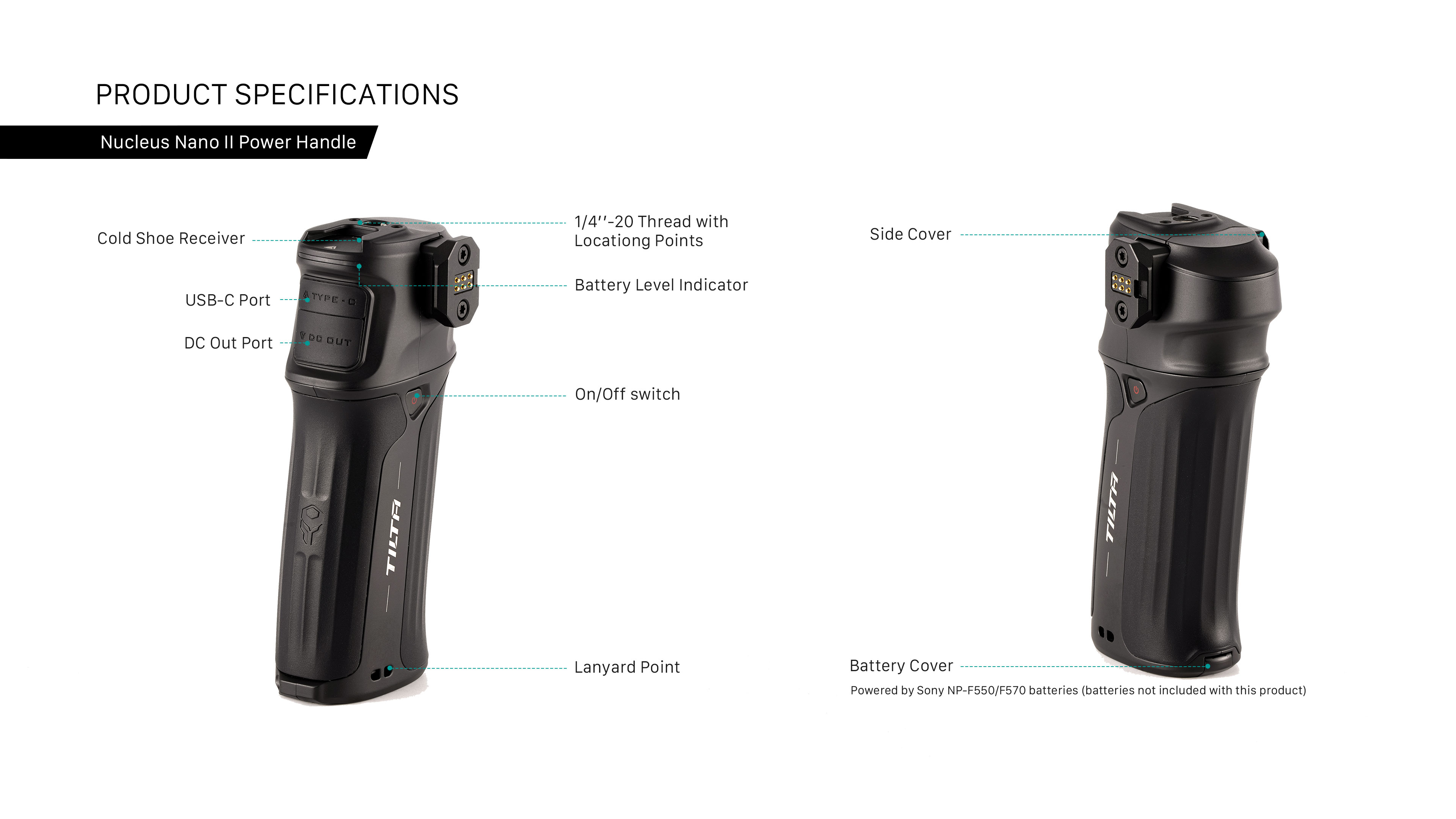 Nucleus Nano II Power Handle