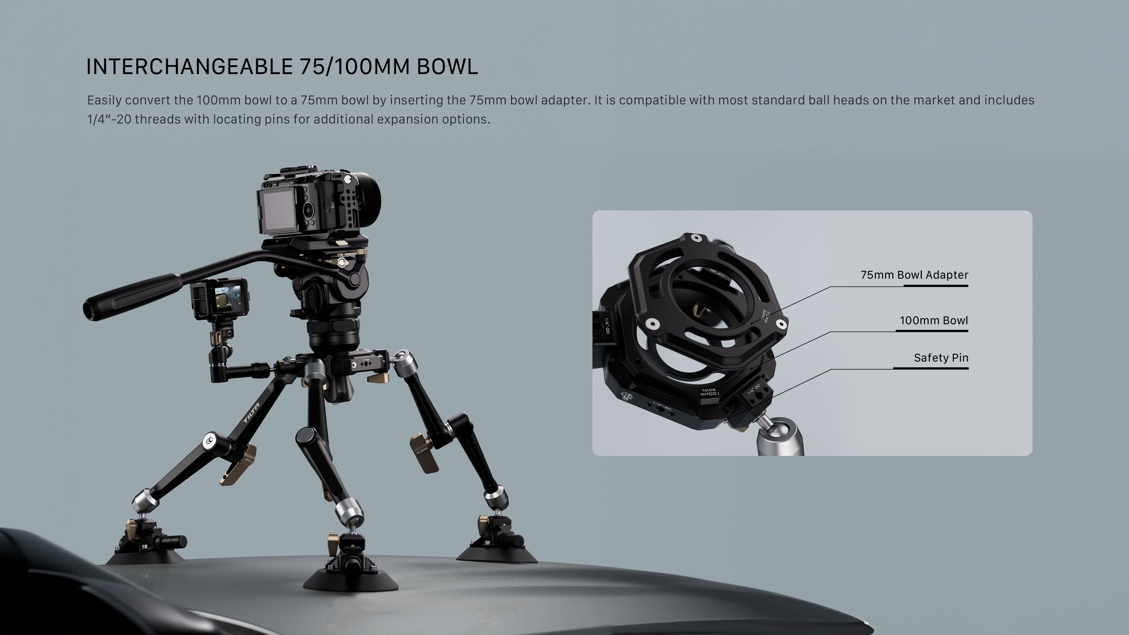 Hydra Articulating Car Mounting System