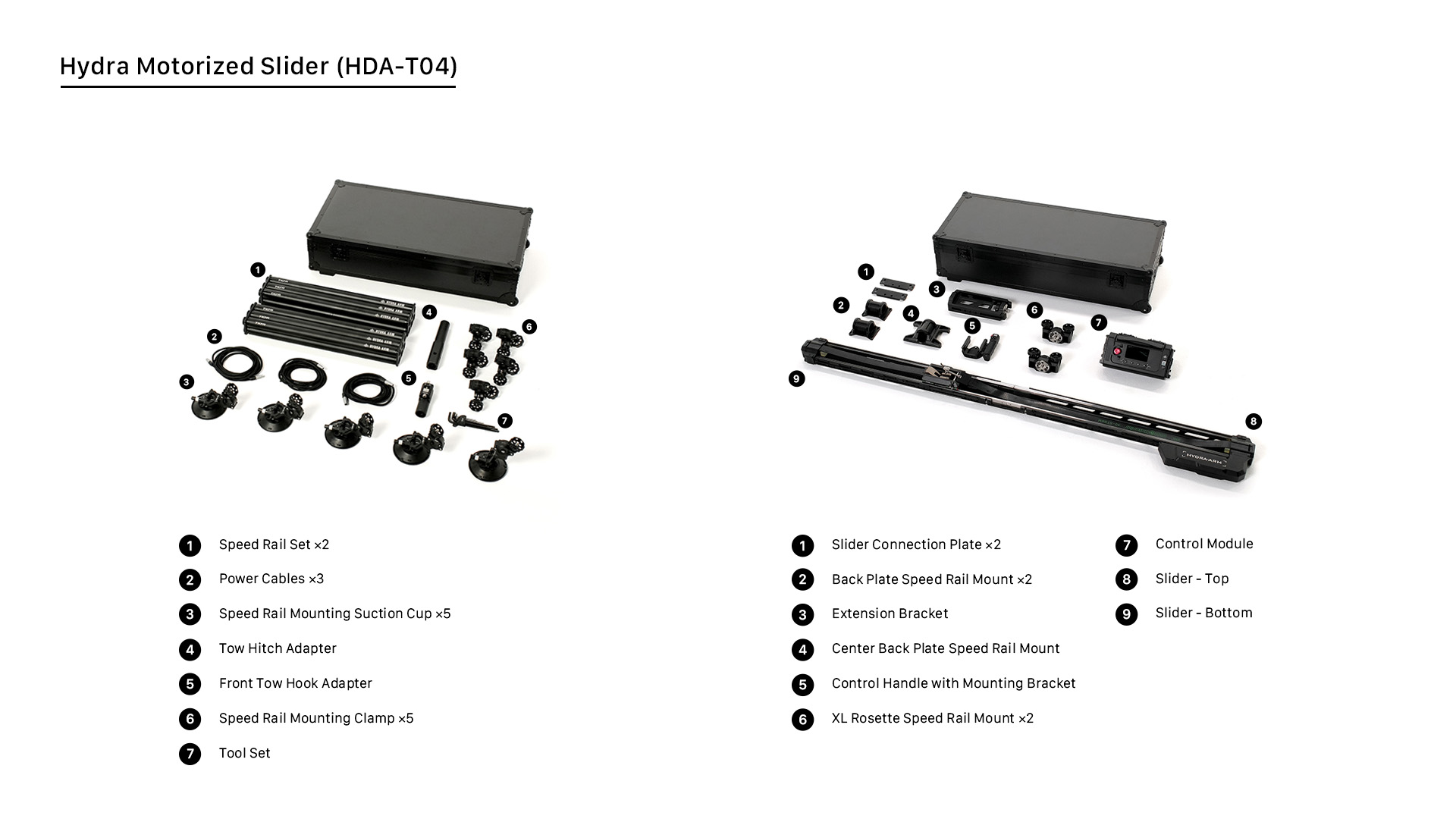 Hydra Arm Motorized Slider