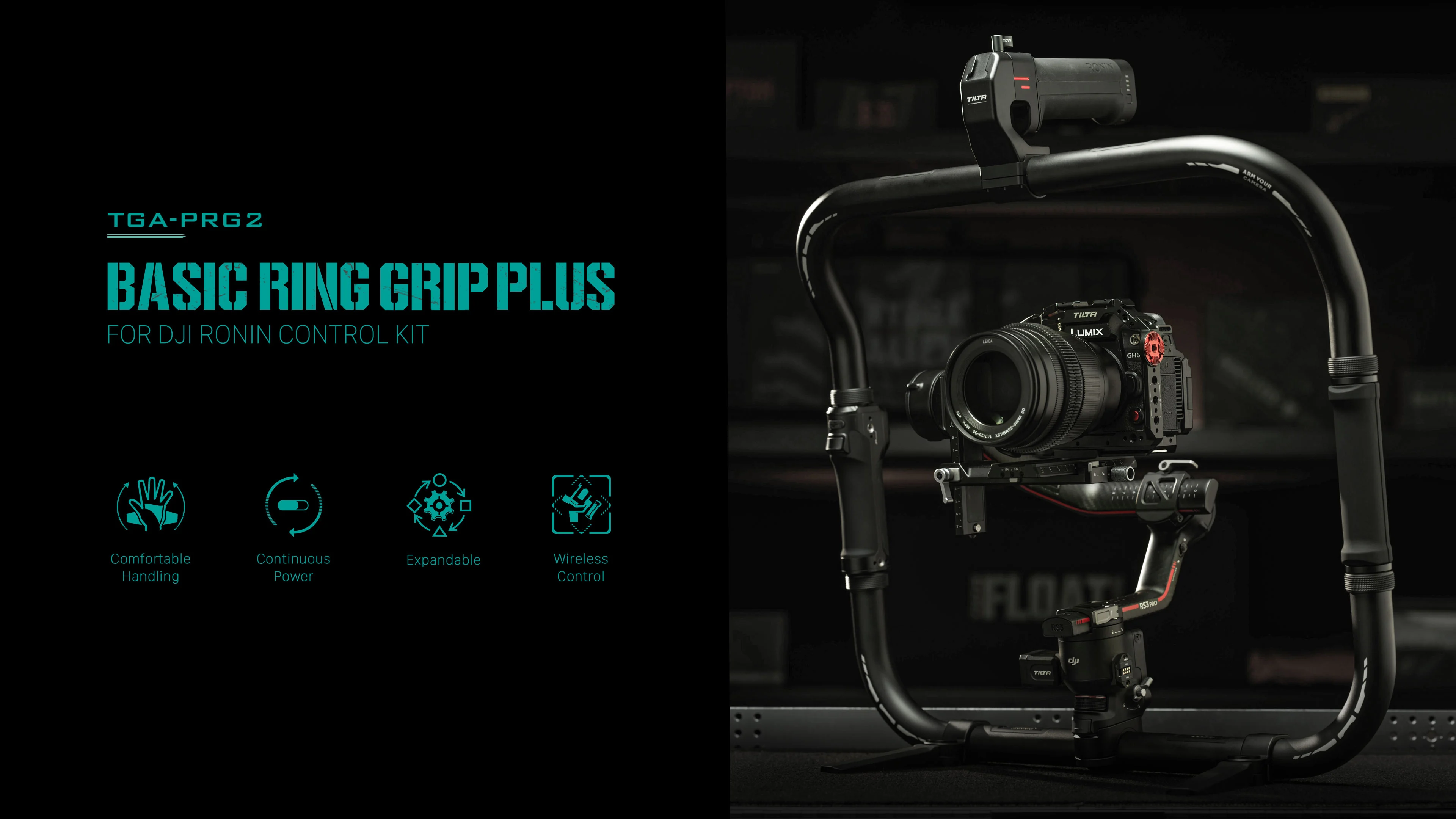 DJI Ronin Kontrol Seyahat Kiti için Basic Ring Grip Plus