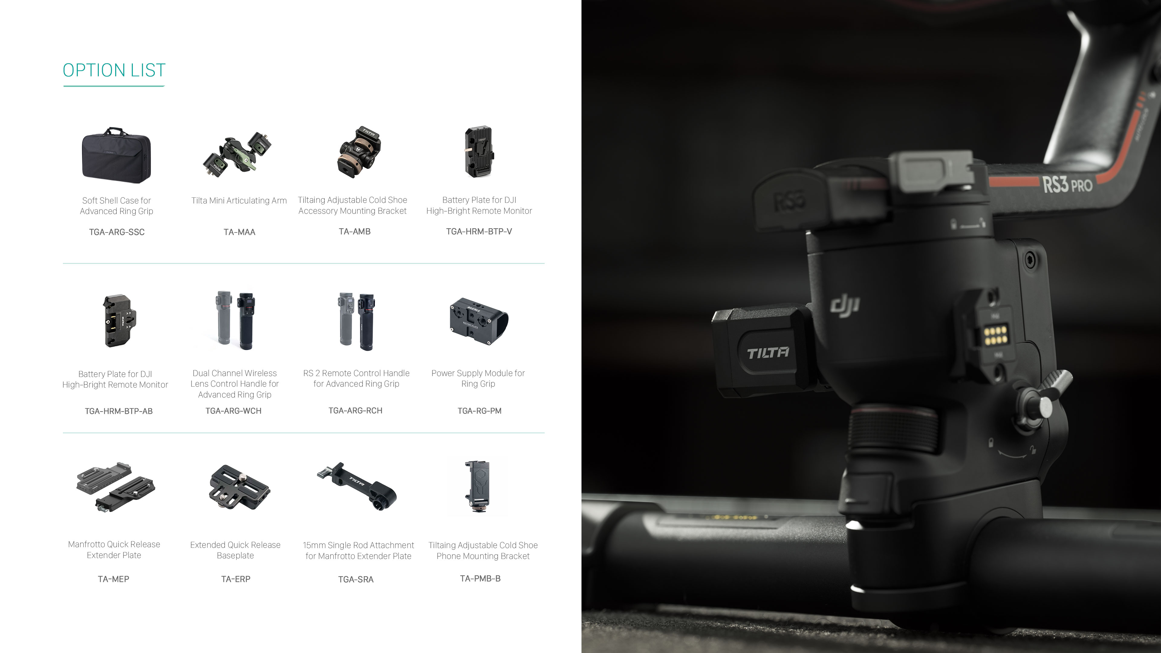 DJI Ronin Kontrol Seyahat Kiti için Basic Ring Grip Plus