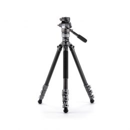 Tilta VT05 Travel Video Fluid Head with 3-Stage Carbon Fiber Tripod Legs (5KG)