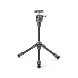 Tilta BT03E Tabletop Ball Head with 1-Stage Carbon Fiber Tripod Legs (3KG) Extendable Edition