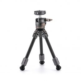 Tilta BT03 Tabletop Ball Head with 1-Stage Carbon Fiber Tripod Legs (3KG)