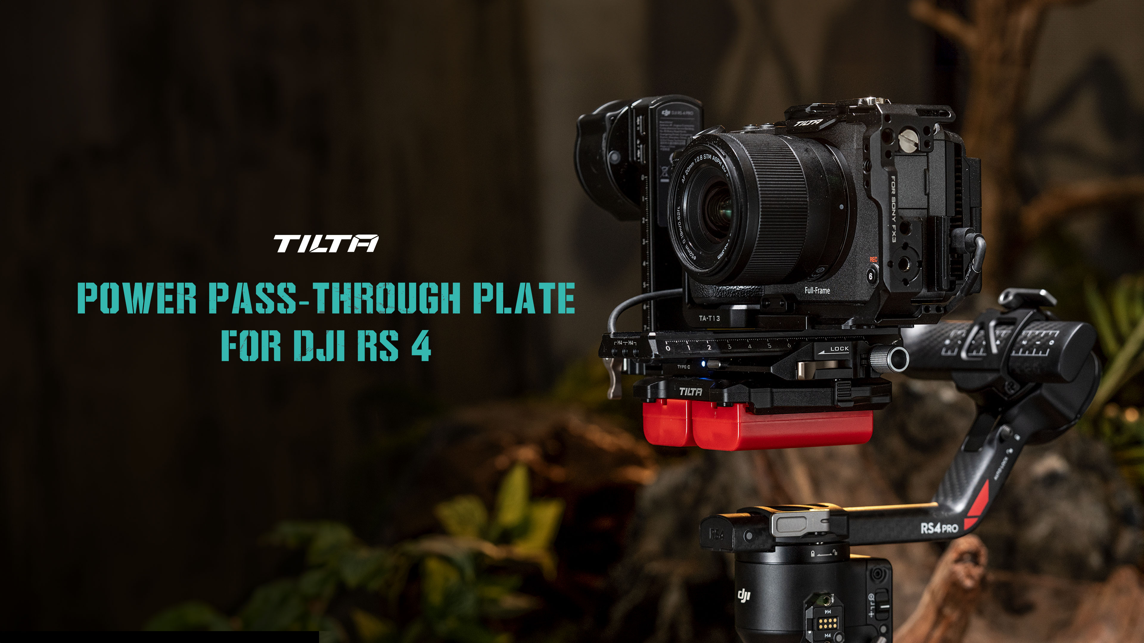 Tilta Power Pass-through Plate for DJI RS 4