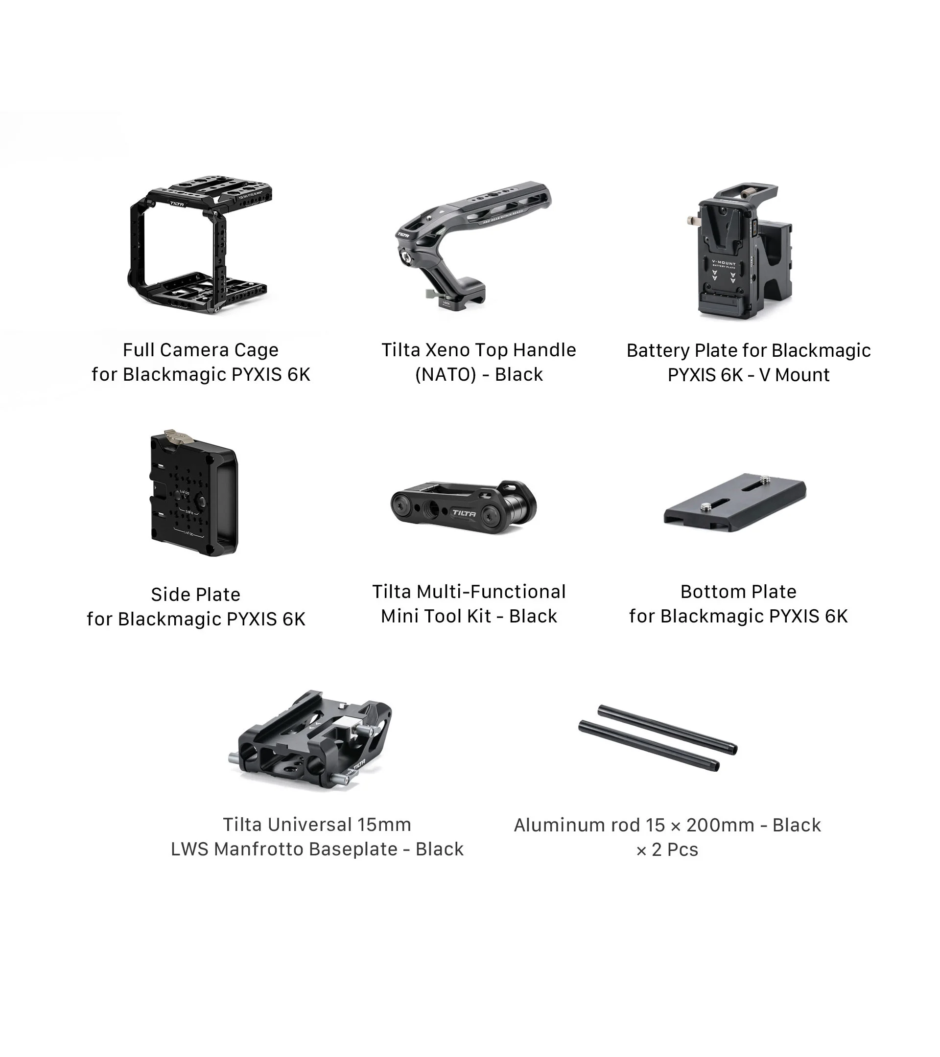 Camera Cage for Blackmagic PYXIS 6K Pro Kit