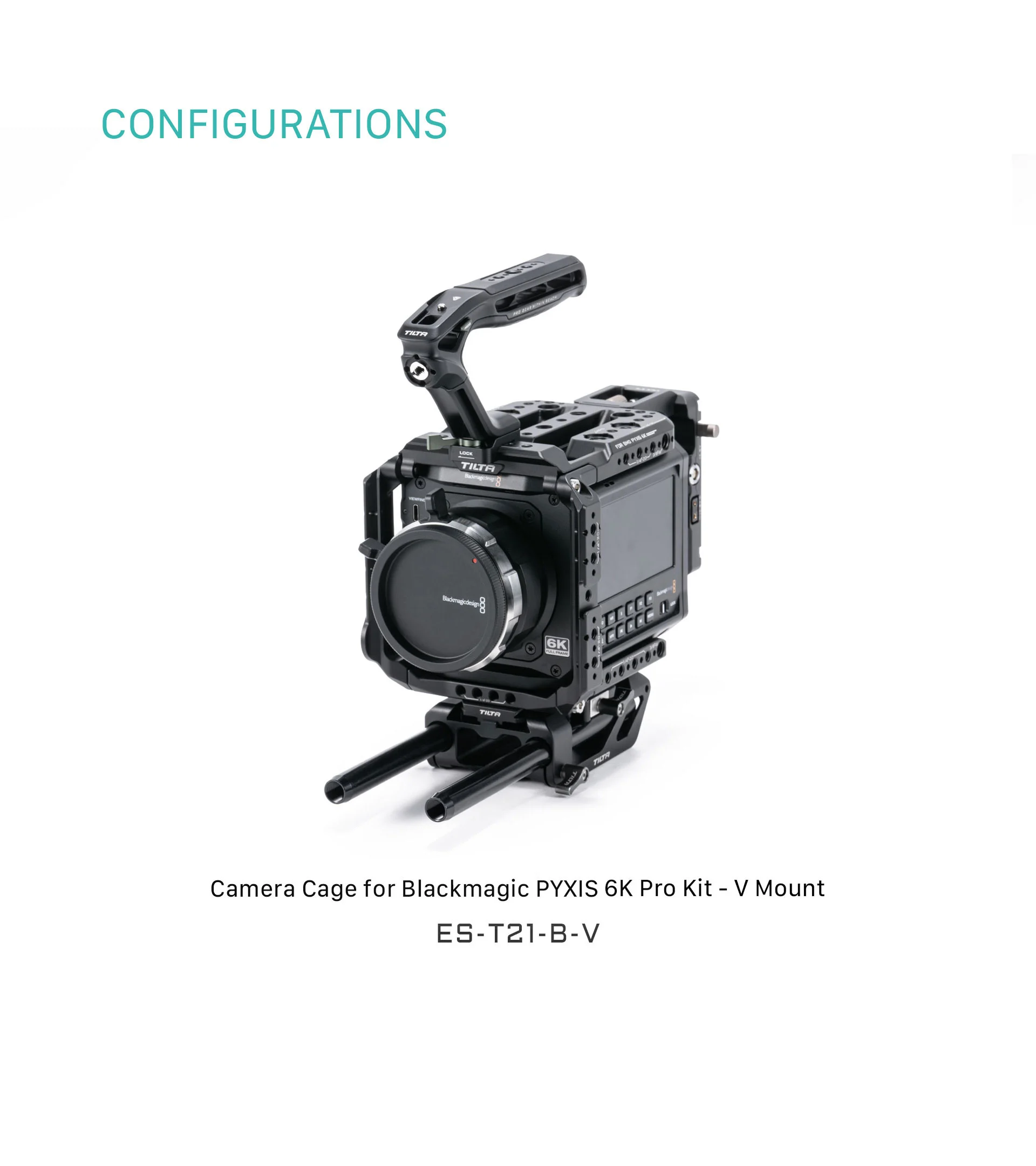 Camera Cage for Blackmagic PYXIS 6K Pro Kit