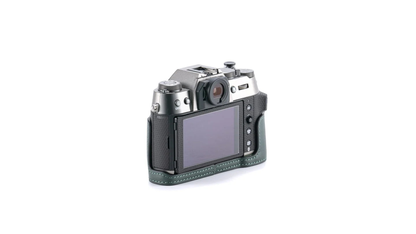 Leather Camera Case for Fujifilm X-T50 – Green | Tilta