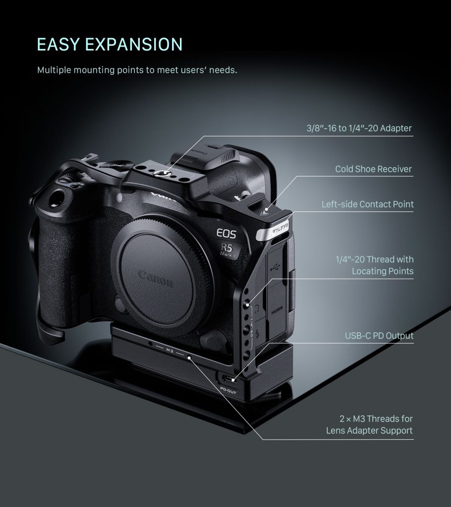 SmallRig Camera Cage For Canon EOS R5 Mark II 4978 B&H Photo