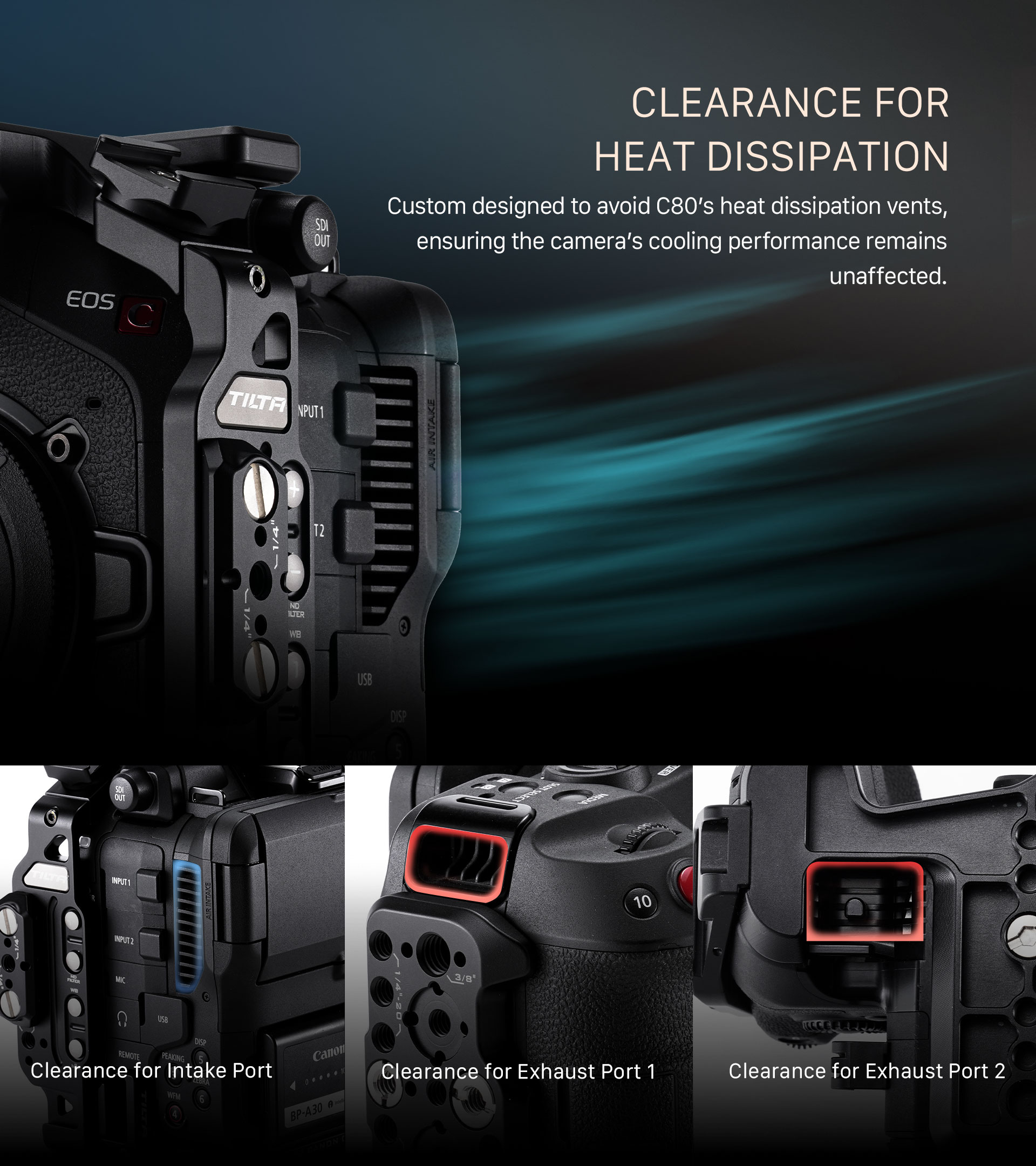Camera Cage for Canon C80 Base Kit