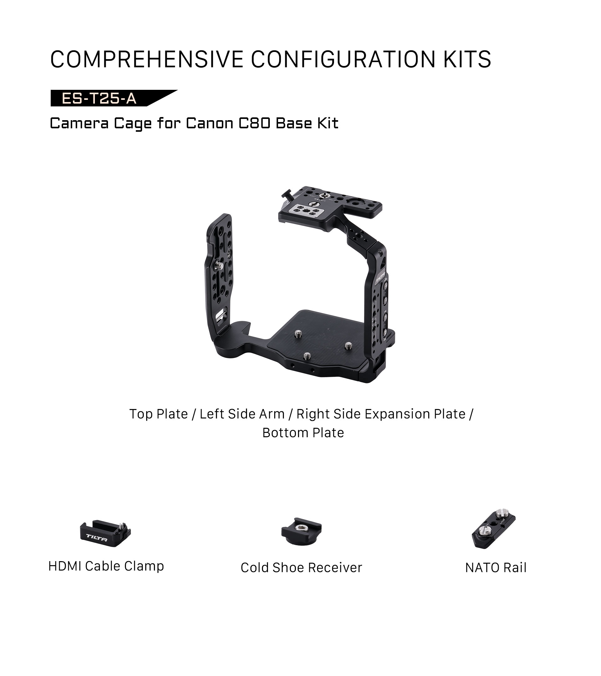 Camera Cage for Canon C80 Base Kit