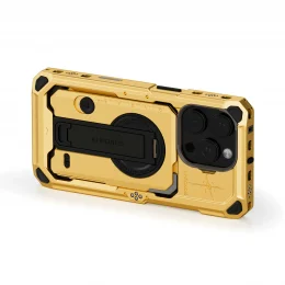 Khronos x On the Roam iPhone 16 Pro/Pro Max Case – Gold