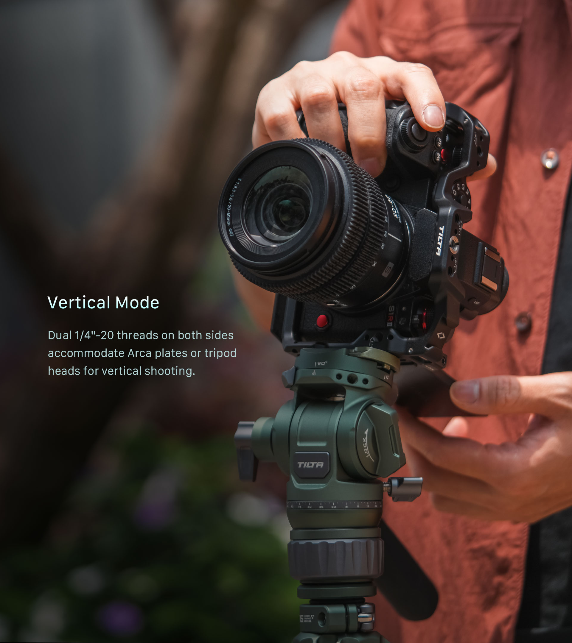 Camera Cage for Panasonic S1R II Base Kit – Black