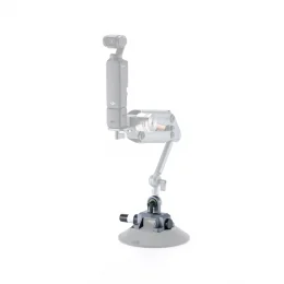 Rosette Mounting Bracket for Suction Cup (6″) – Titanium Grey